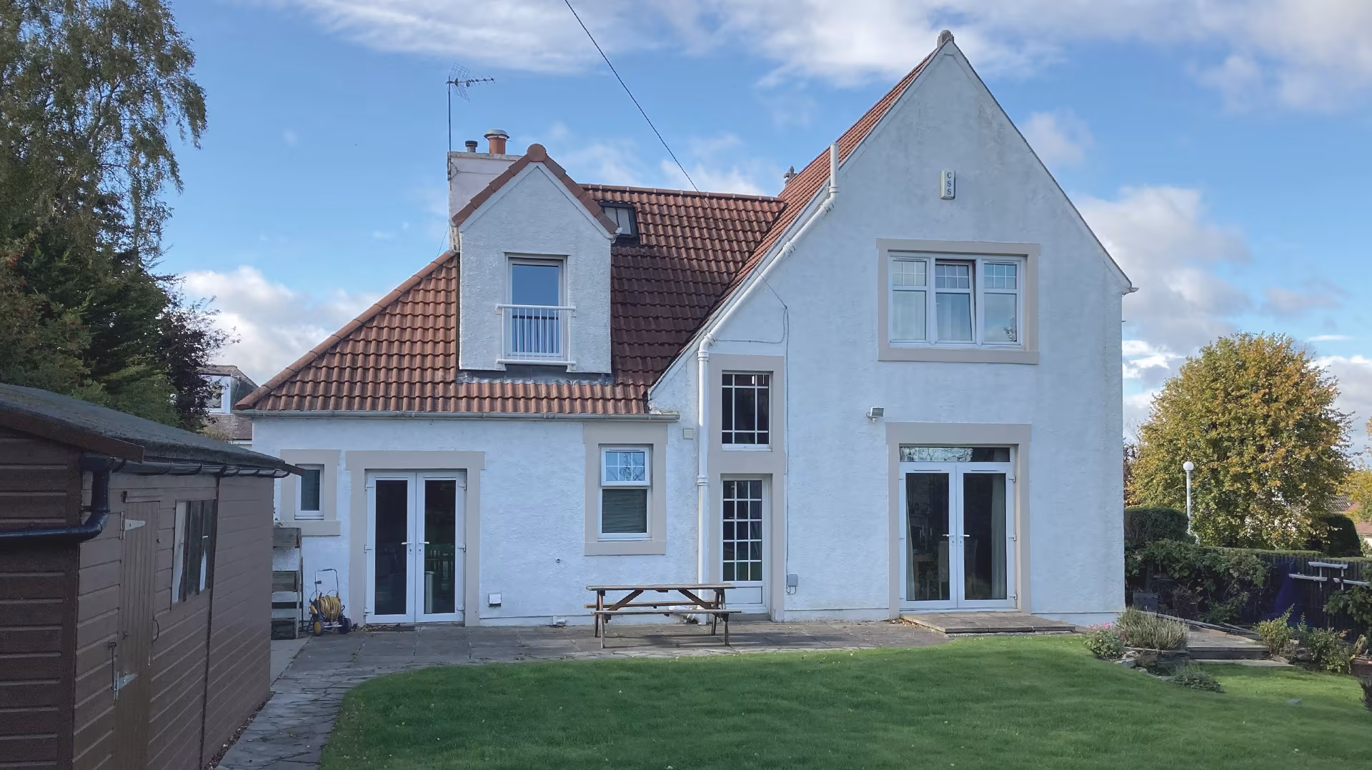 Craiglockhart villa before the extension
