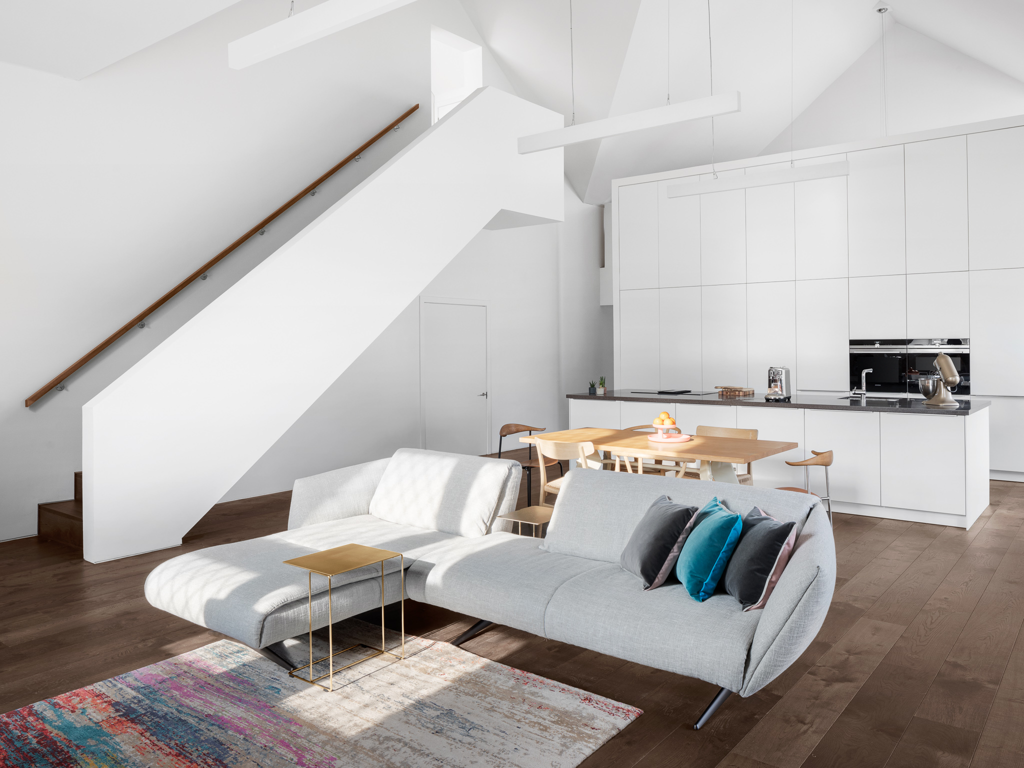 Carnoch Church — open-plan interior