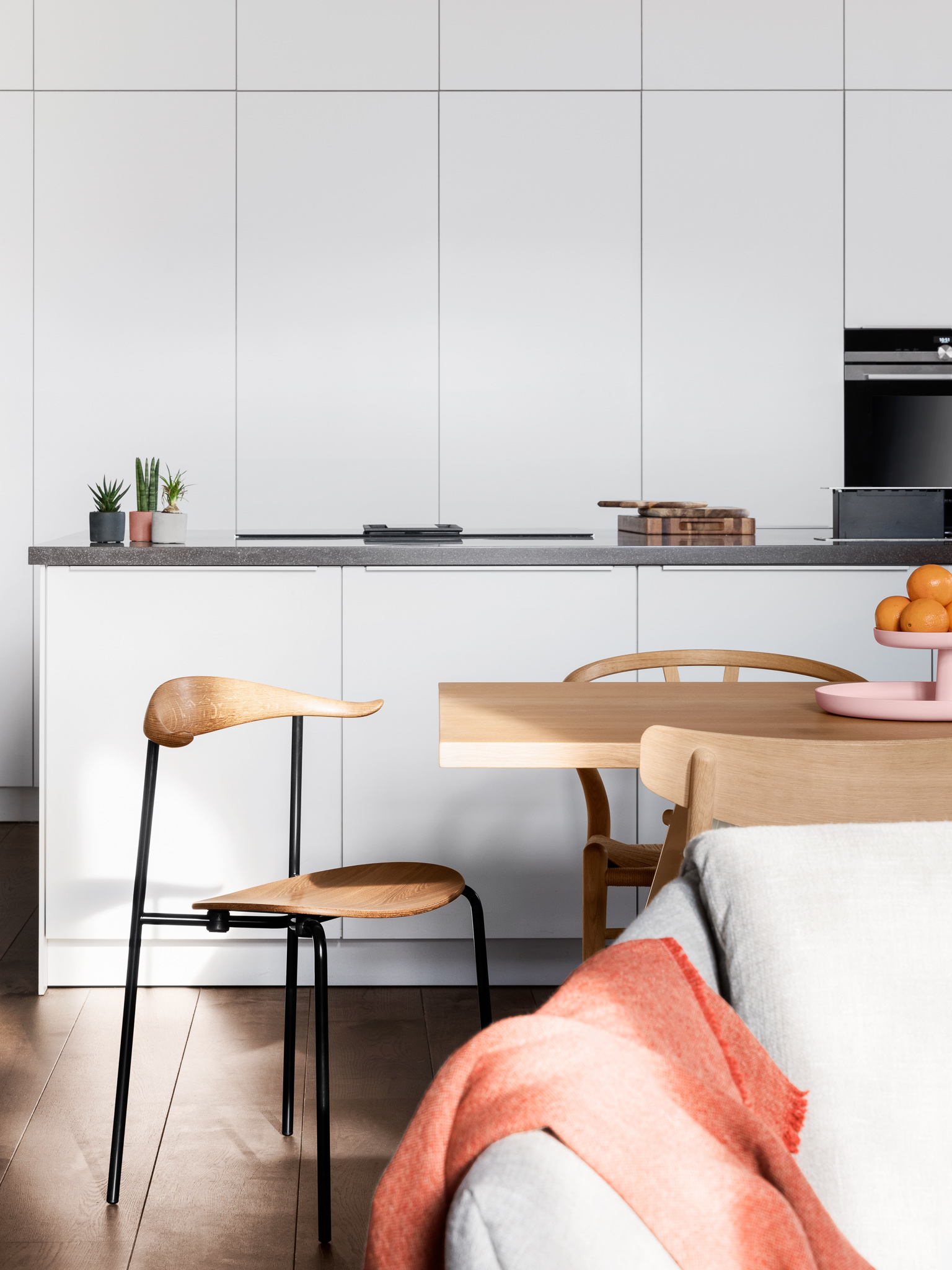 Carnoch Church — kitchen and dining detail
