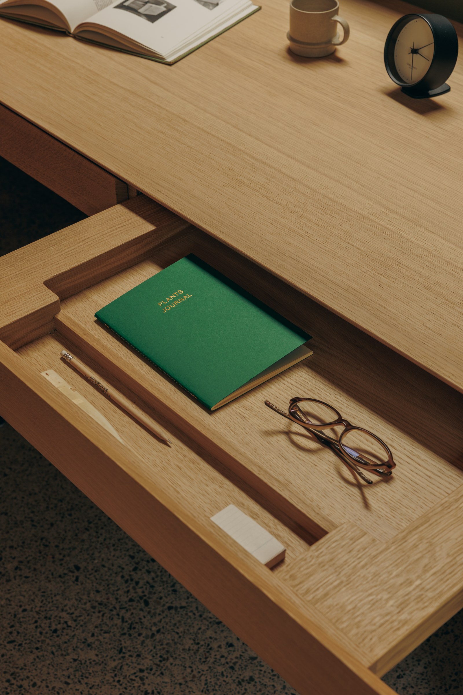 Ord — 12 — desk drawer detail