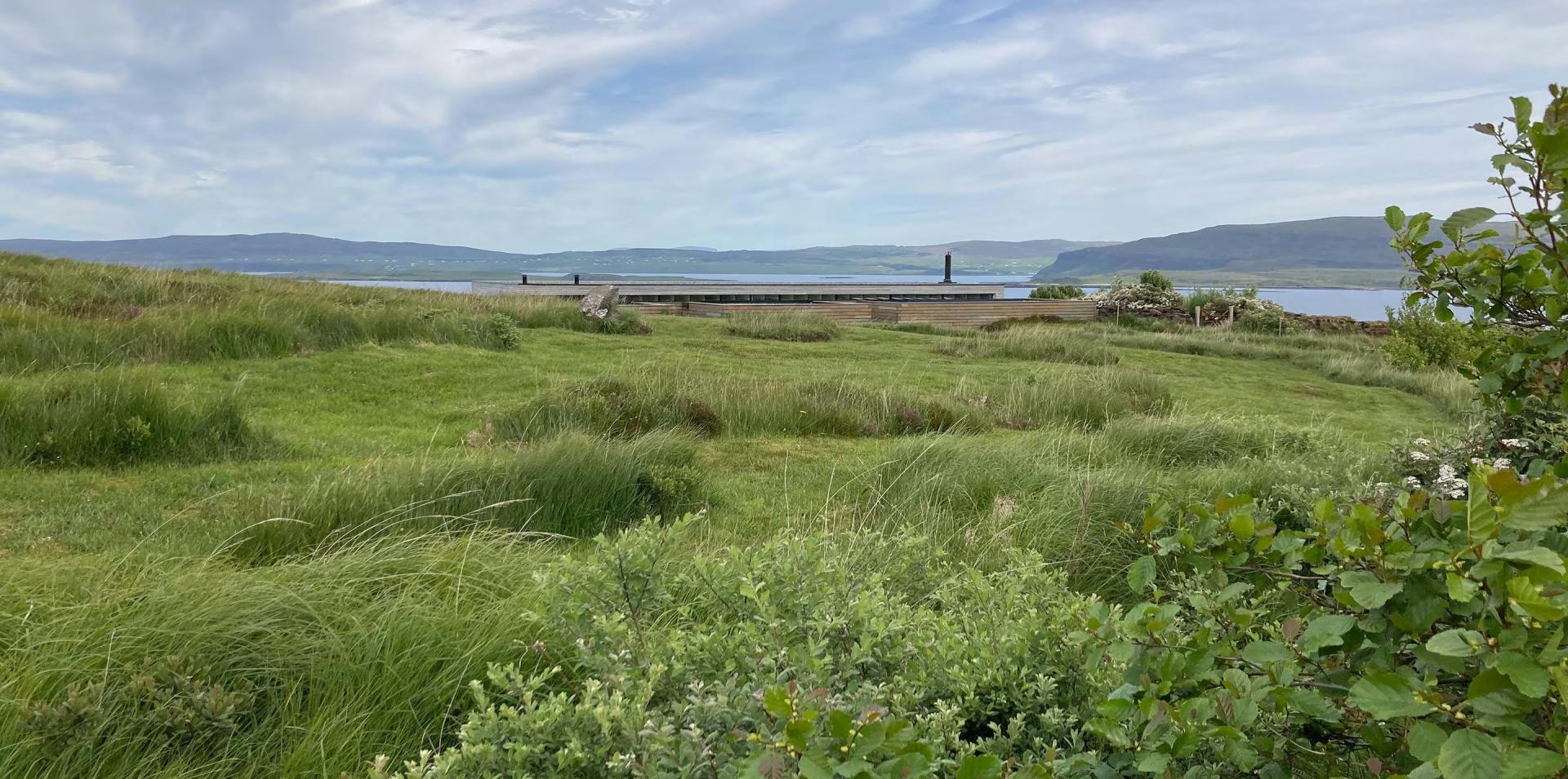 Building plot article — Cliff House landscape