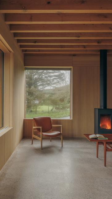 Ord Steading has been a real labour of love for us and our clients. The garden is now taking shape with @harrisbuggstudio, bringing the final piece of the project together.

In the meantime, a look inside. Terrazzo floors, oak panelling, deep olive-green plaster and a wood-burning stove make for a simple, warm palette, with views out to the old stone walls, and birch trees. We'll post more when the garden is completed.

 #scottisharchitecture  #isleofskye  #highlandarchitecture  #interiorarchitecture  #steadingconversion