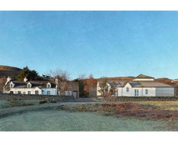 Our masterplan for the Three Chimneys was approved at Planning Committee last week.

This marks an important point for the future growth of this famous Skye business.

The plan maps out a multi-phase development that will:
-Improve the overall appearance and the arrival sequence through a landscaped courtyard
-Renovate and expand the restaurant with a new lobby, wine room and chef’s table
-Enhance the existing accommodation with a new breakfast room, terraces and back-of-house facilities
-Create new accommodation through two longhouses and six separate suites, sited to limit their visual impact
-Increase parking across discreet locations, easing congestion
-Integrate a new path network linking all the existing and new structures

All of this will be achieved through restrained, simple building forms and a selection of natural materials and native planting.

The masterplan balances expansion with sensitivity to the site's natural and built environment, ensuring a cohesive and sustainable future for The Three Chimneys. We look forward to delivering this vision over the coming years.

Team: 
Architect: Dualchas
Client: The Wee Hotel Company
Planning Consultant: Scott Hobbs Planning
Landscape Architect: The Paul Hogarth Company
Structural Engineer: Narro Associates @narroassociates
Services Engineer: Harley Haddow @harleyhaddow
Transport: Tetra Tech

#threechimneysrestaurant #isleofskye #scottishhighlands #scottisharchitecture #architecture