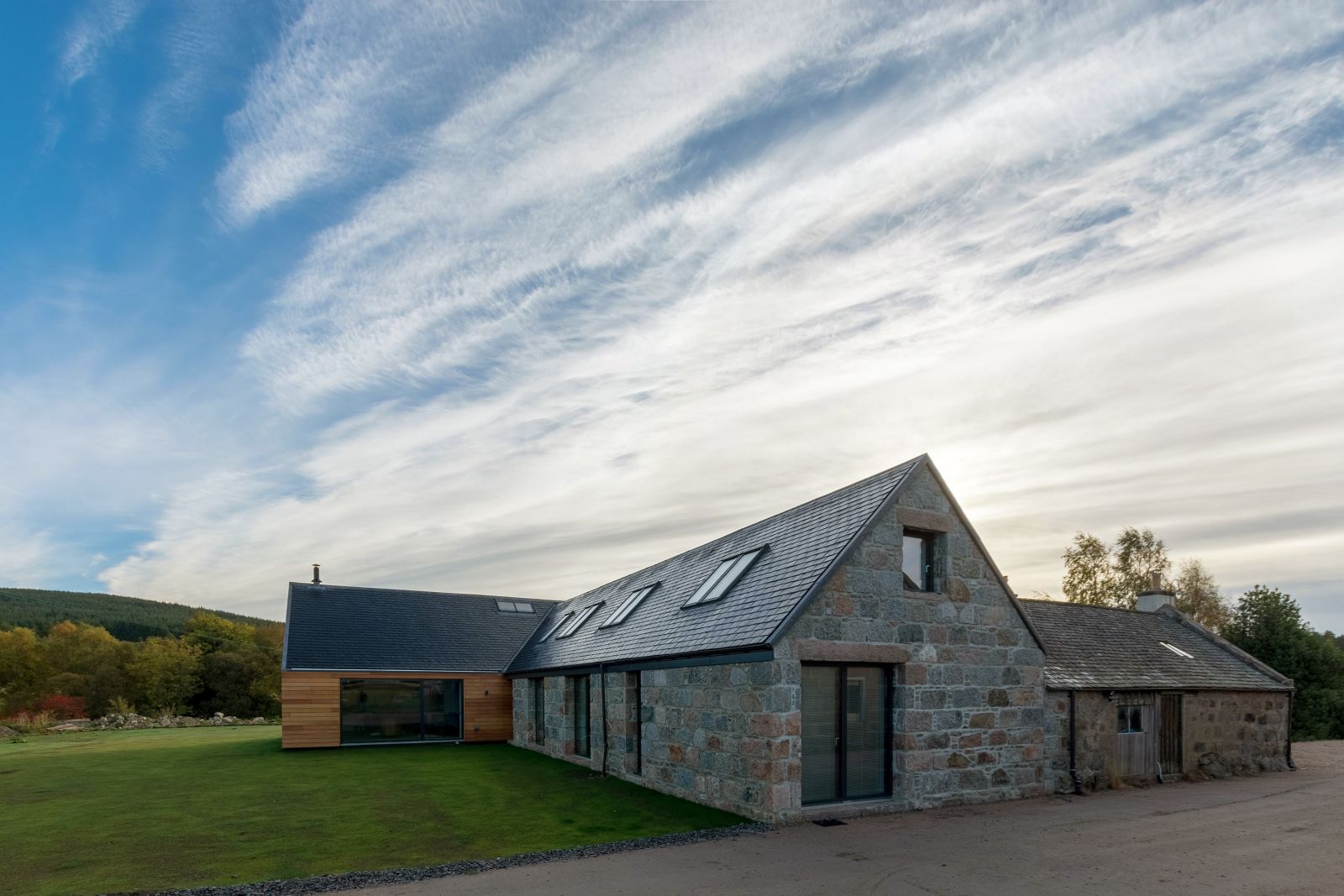 Bespoke architechtural project by Dualchas in Aberdeenshire