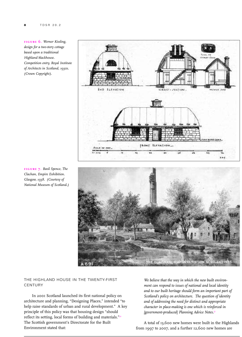 The Legend of Brigadoon - Scottish Highlands - detailed plan 