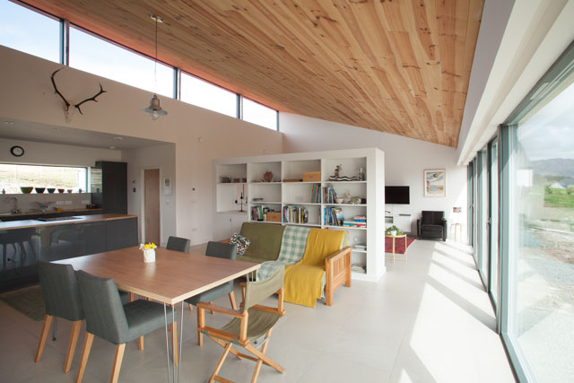 Family House on Skye interior living room 