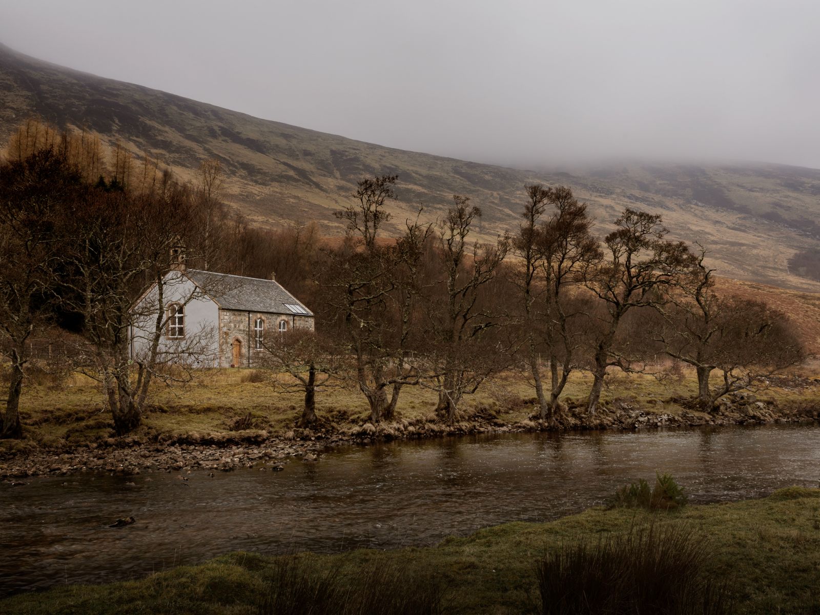 Dualchas project in the Highlands made from sustainable materials